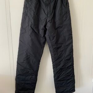 Men's Classic Black Snowpants.